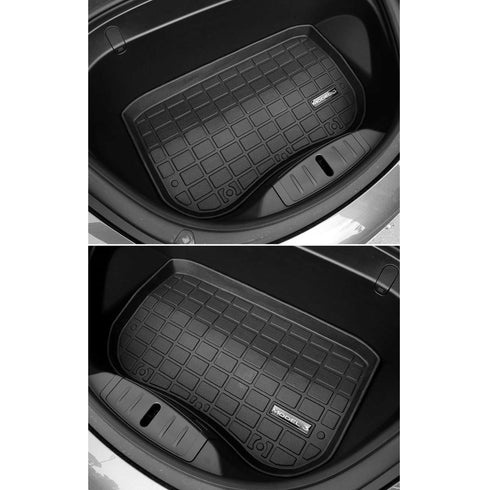 TSLA Frunk Mats TM3 — Gummimatter for bagasjerom foran til Tesla Model 3